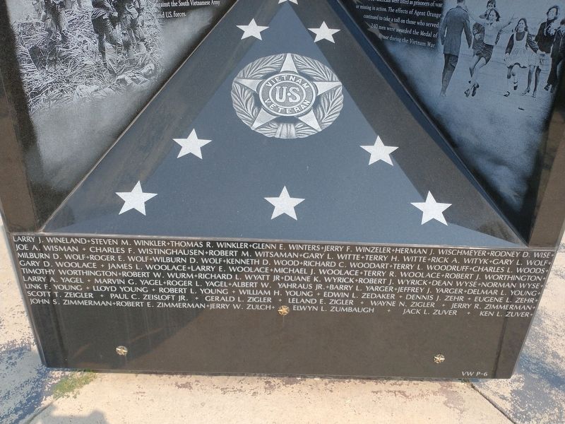 Williams County Vietnam War Memorial image. Click for full size.