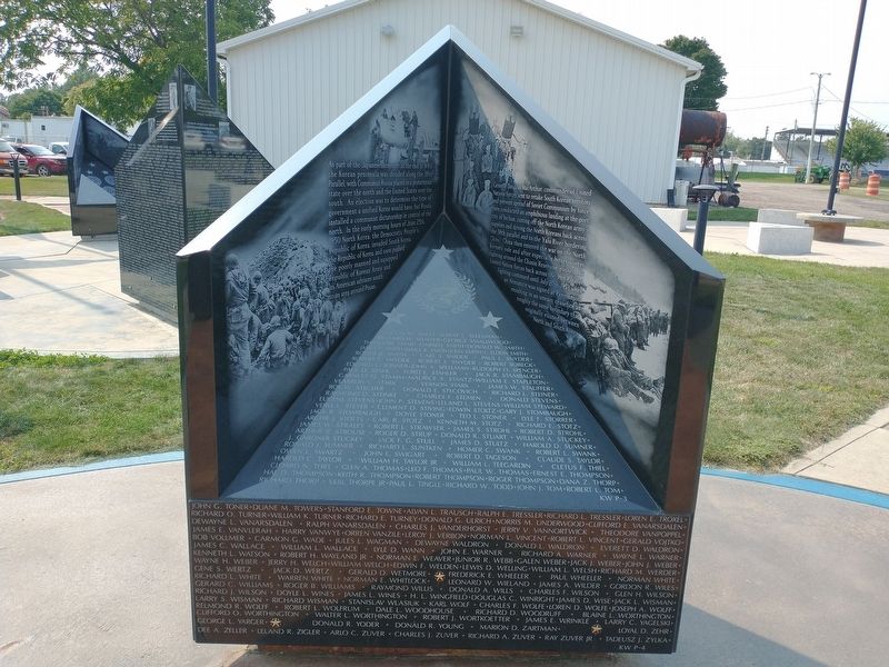 Williams County Korean War Memorial image. Click for full size.