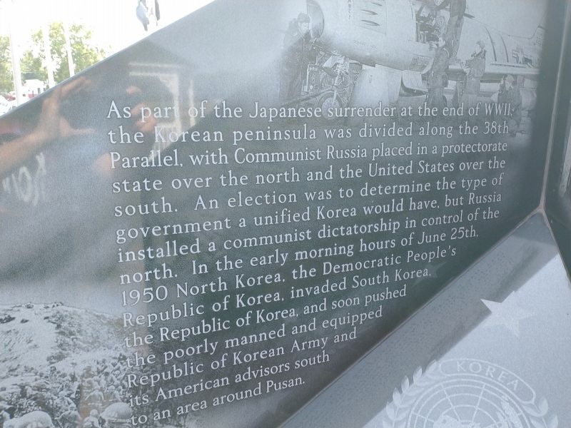 Williams County Korean War Memorial image. Click for full size.