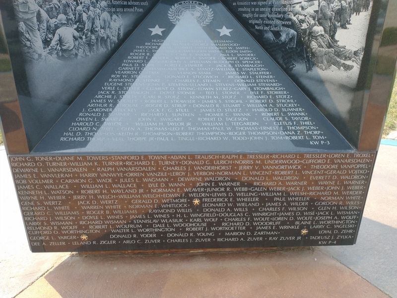 Williams County Korean War Memorial image. Click for full size.
