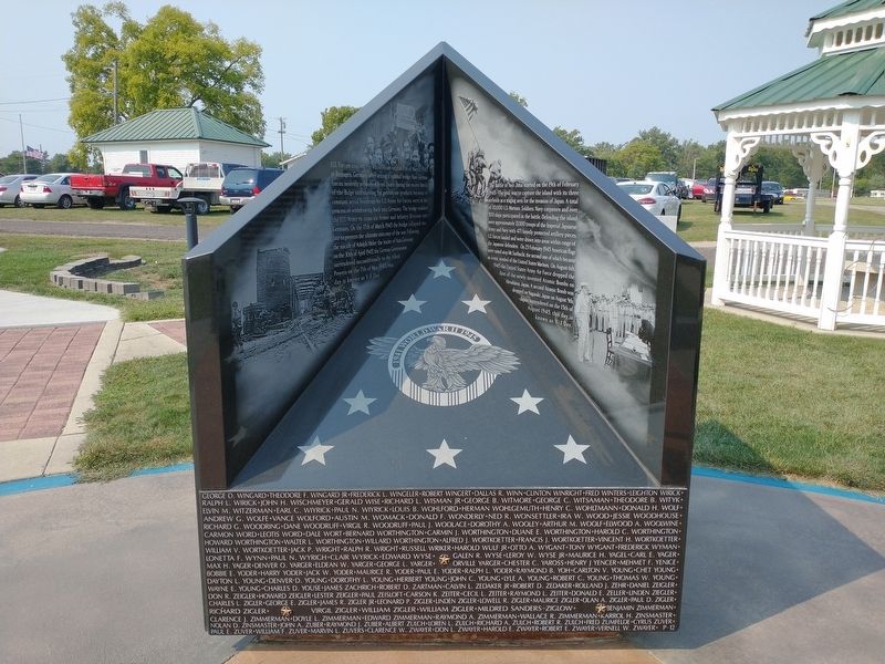 Williams County World War II Memorial image. Click for full size.