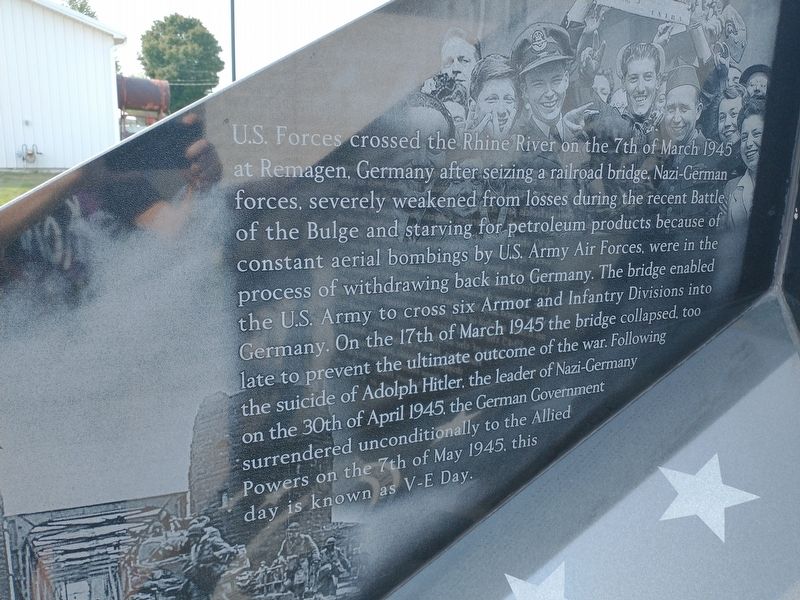 Williams County World War II Memorial image. Click for full size.