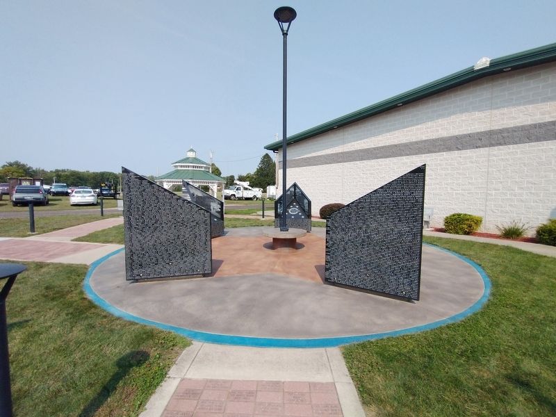 Williams County World War II Memorial image. Click for full size.