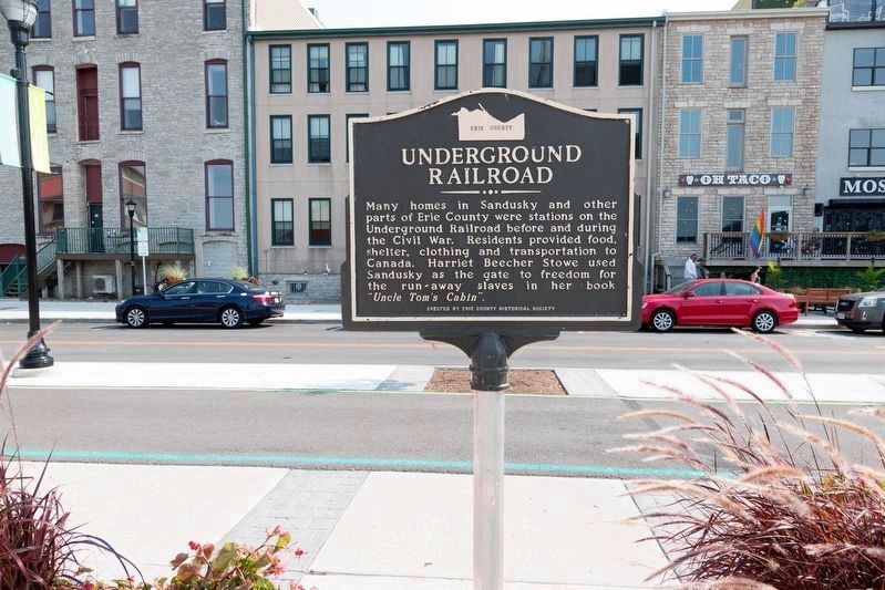 Underground Railroad Marker. Click for full size. Underground Railroad Marker image. Click for full size.