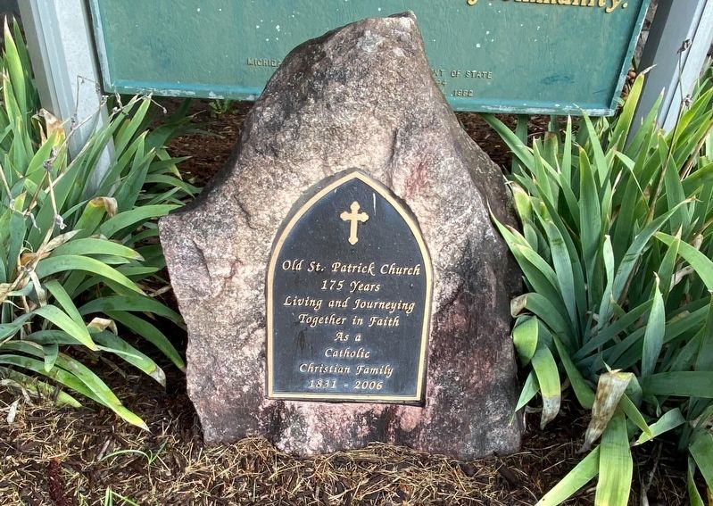 St. Patrick's Church Marker. Click for full size. St. Patrick's Church Marker image. Click for full size.