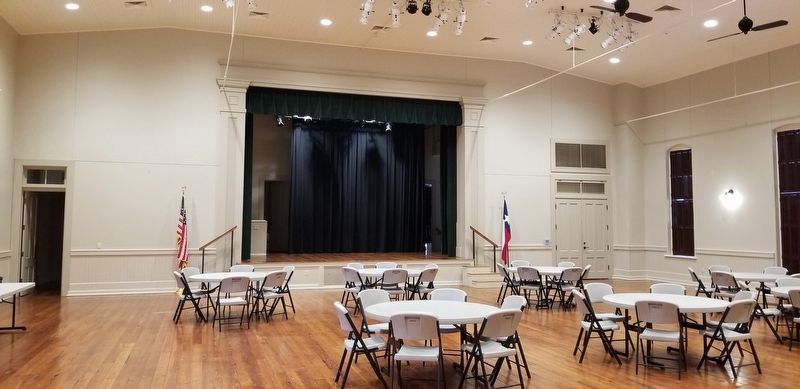 The inside view of the 2nd floor auditorium in the Casino Hall. Click for full size. The inside view of the 2nd floor auditorium in the Casino Hall image. Click for full size.