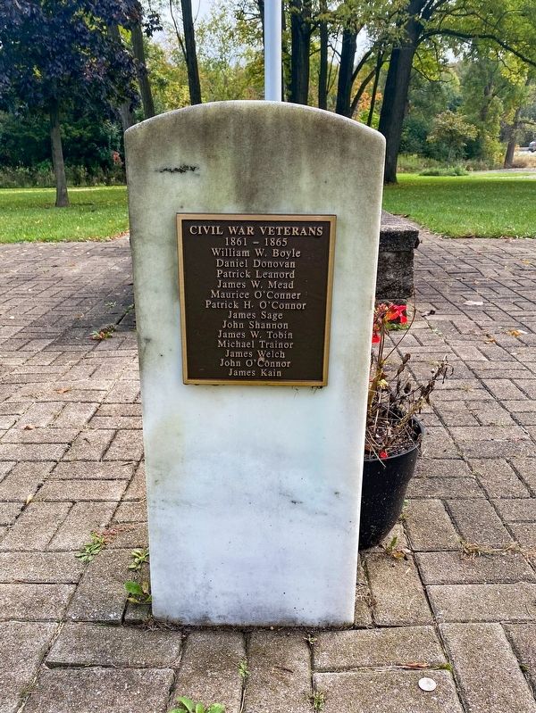 St. Patrick's Civil War Memorial image. Click for full size.