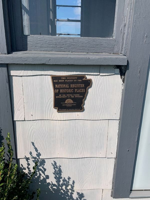 National Register of Historic Places plaque. Click for full size. National Register of Historic Places plaque image. Click for full size.