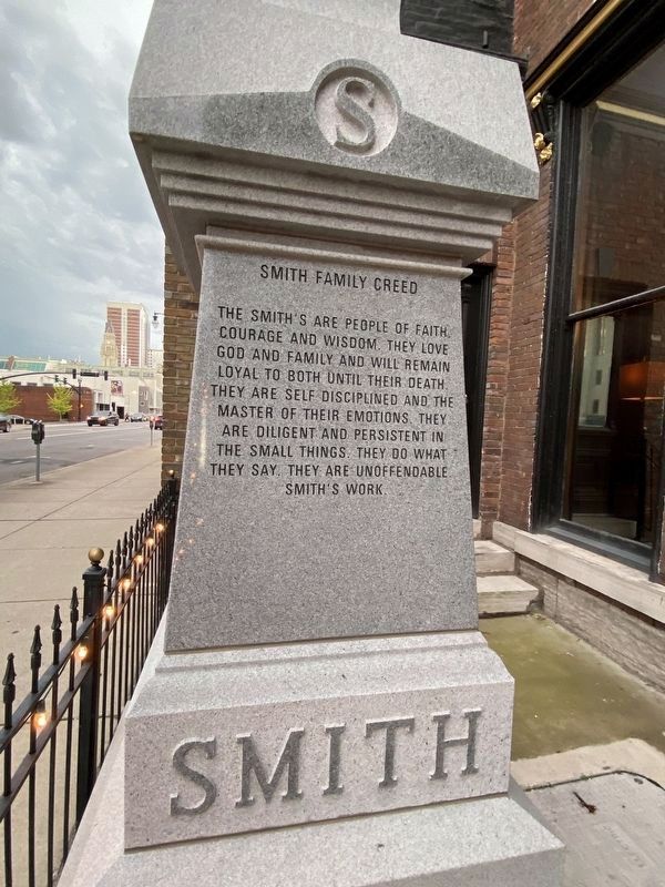 Smith Family Creed image. Click for full size.