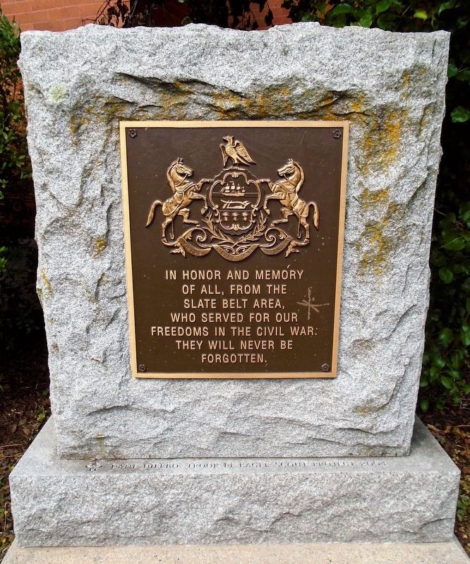Civil War Memorial. Click for full size. Civil War Memorial image. Click for full size.