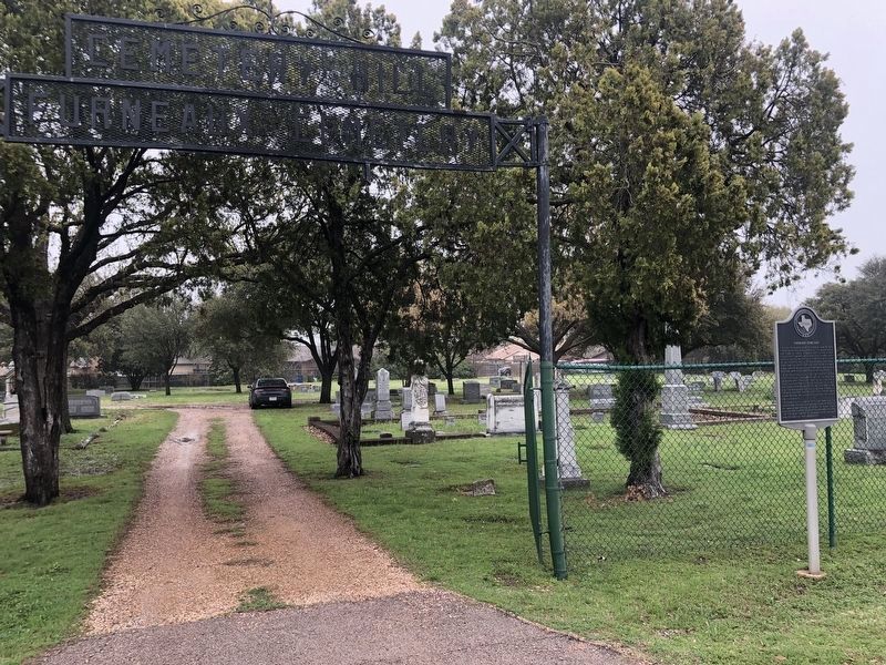 Furneaux Cemetery and Marker image. Click for full size.