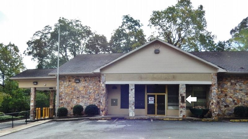 Dahlonega Stories Marker<br>1965 Dahlonega Post Office Building. Click for full size. Dahlonega Stories Marker<br>1965 Dahlonega Post Office Building image. Click for full size.