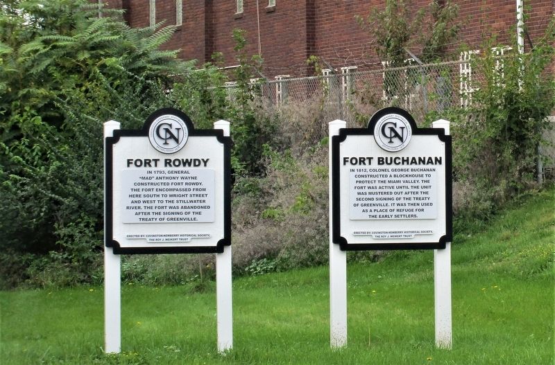 Fort Rowdy Marker image. Click for full size.