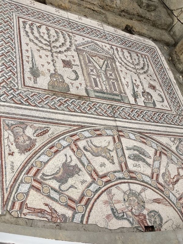 Mosaic Pavement Reproduction image. Click for full size.