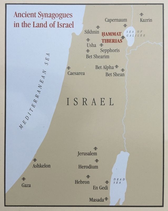 Hammat Tiberias Map image. Click for full size.