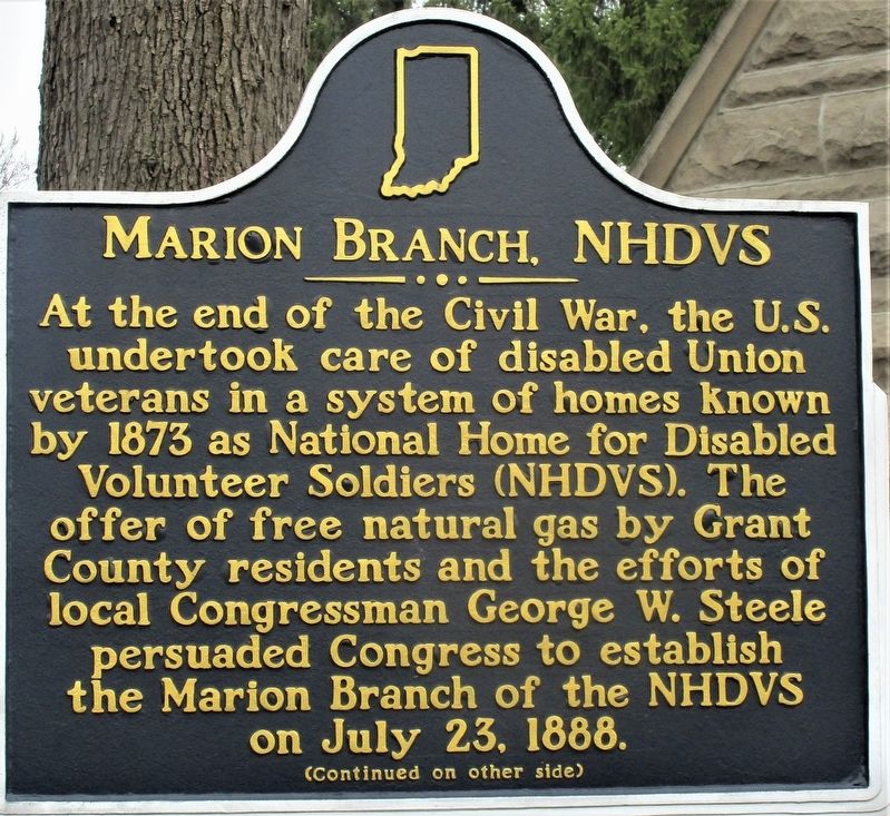 Marion Branch NHDVS Marker image. Click for full size.