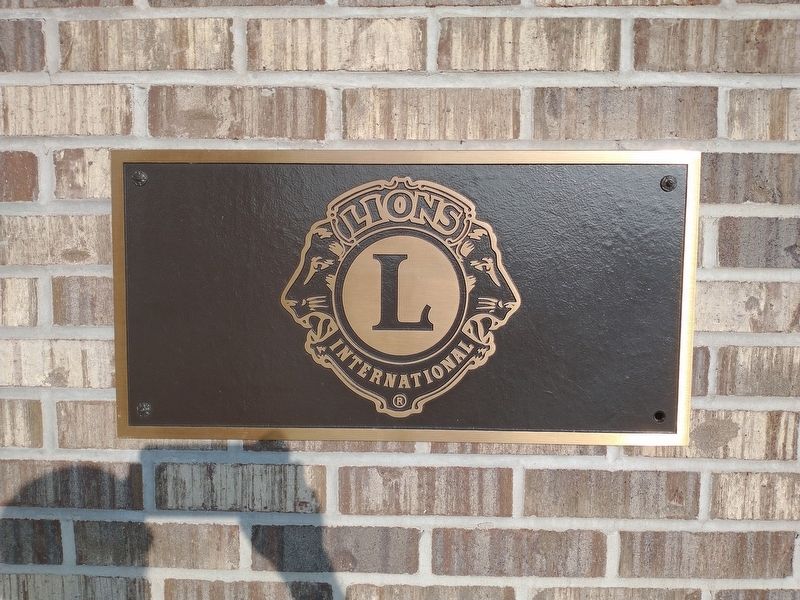 Napoleon Lions Club Marker image. Click for full size.