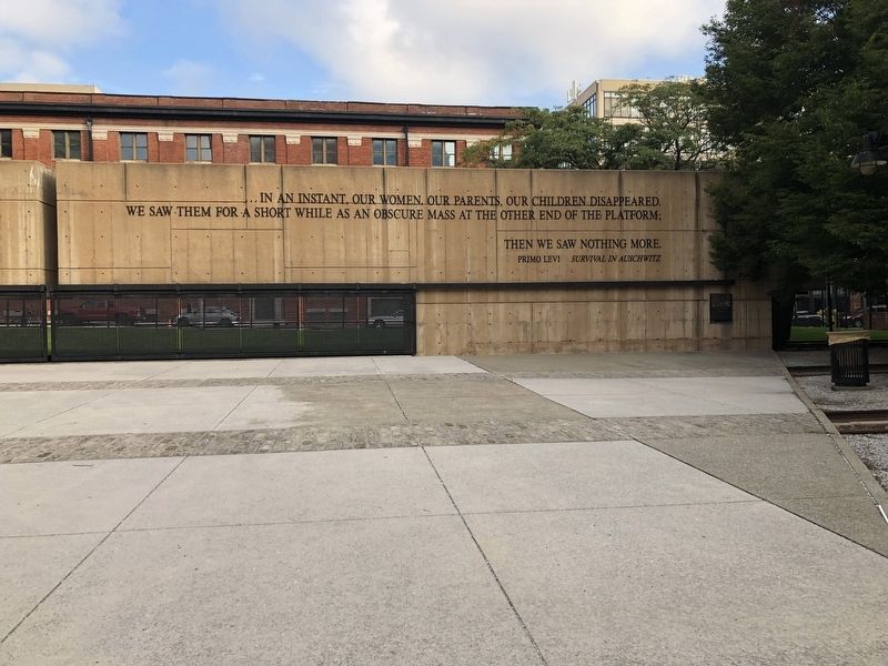 Baltimore's Holocaust Memorial image. Click for full size.