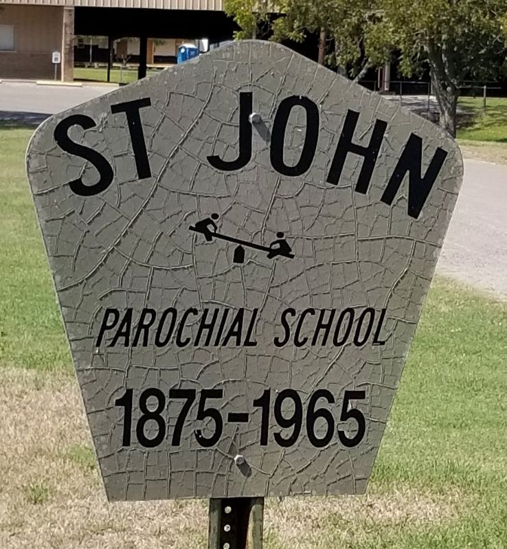 St John Parochial School Marker image. Click for full size.