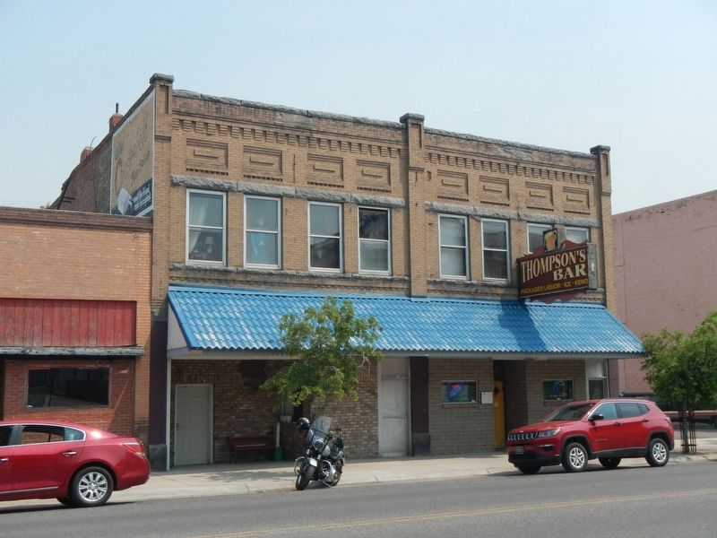 Morse/Palace Block and Marker image. Click for full size.