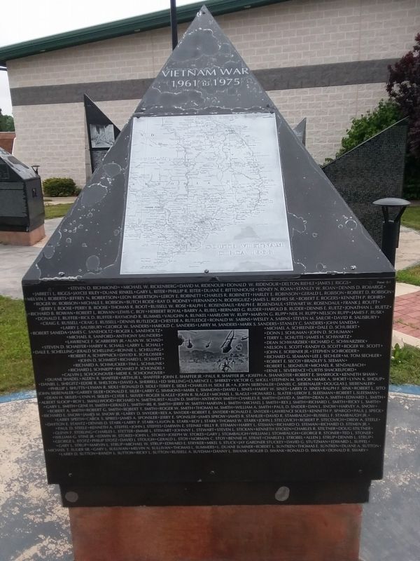 Williams County Vietnam War Memorial image. Click for full size.
