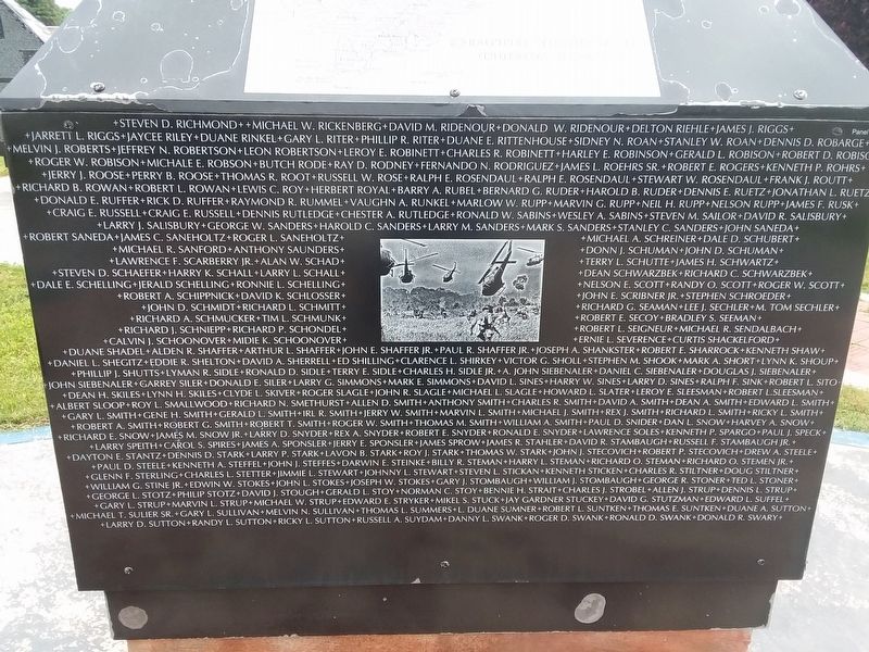 Williams County Vietnam War Memorial image. Click for full size.