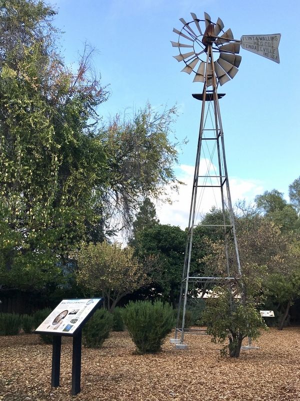 Windmill and Marker image. Click for full size.