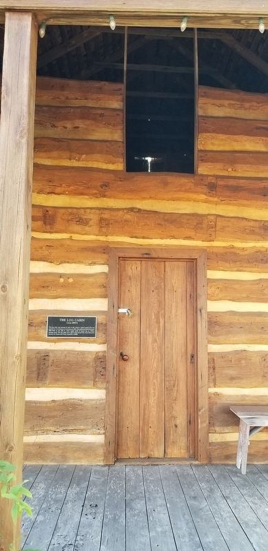 The entrance to the Log Cabin image. Click for full size.