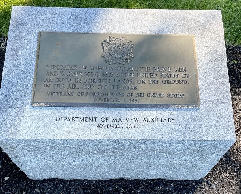Veterans of Foreign Wars Veterans Memorial. Click for full size. Veterans of Foreign Wars Veterans Memorial image. Click for full size.