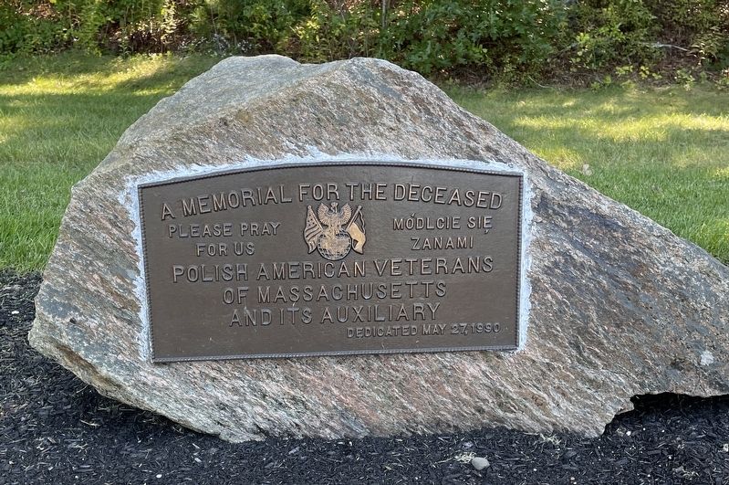 A Memorial For The Deceased Marker image. Click for full size.