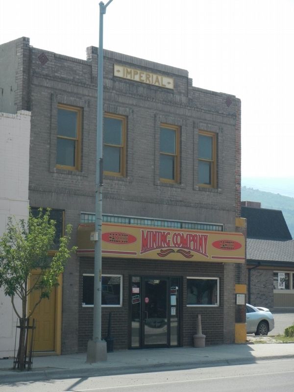 Imperial Meat Market and Marker image. Click for full size.