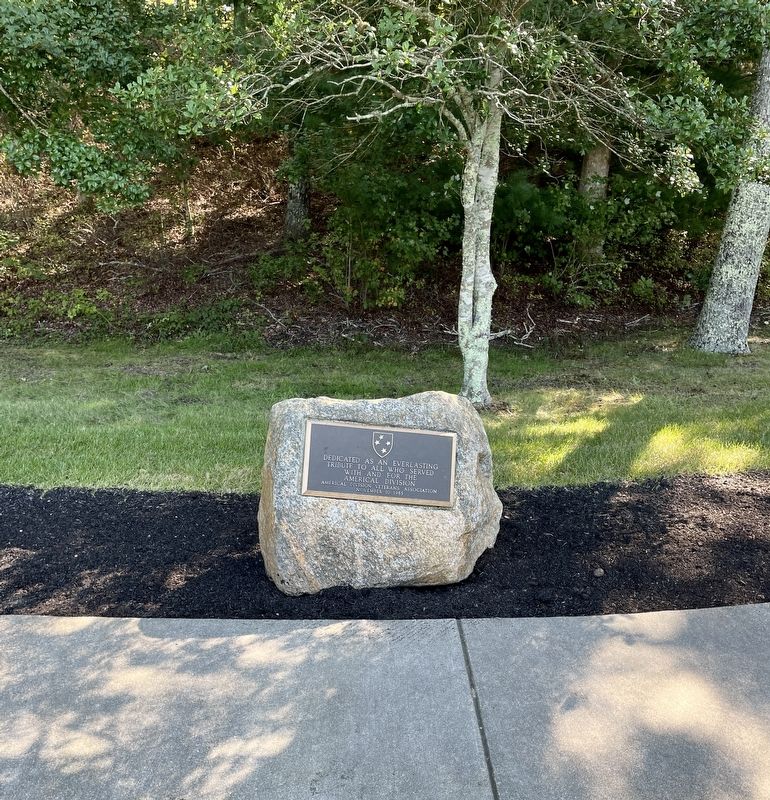 Americal Division Marker. Click for full size. Americal Division Marker image. Click for full size.