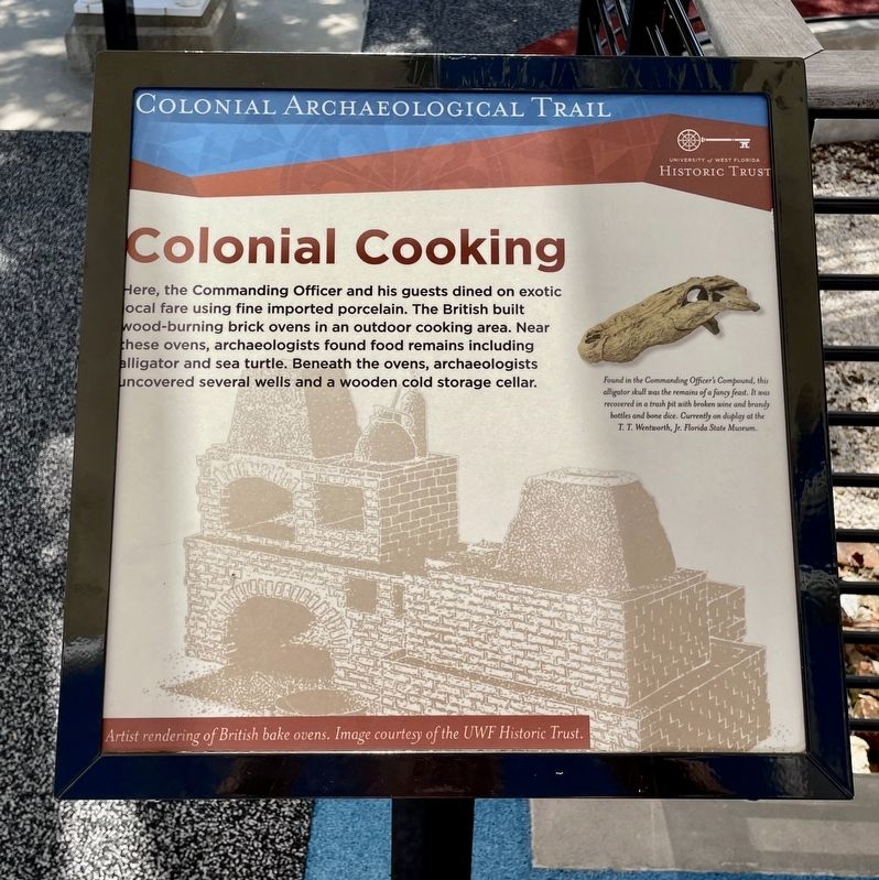 Colonial Cooking Marker image. Click for full size.