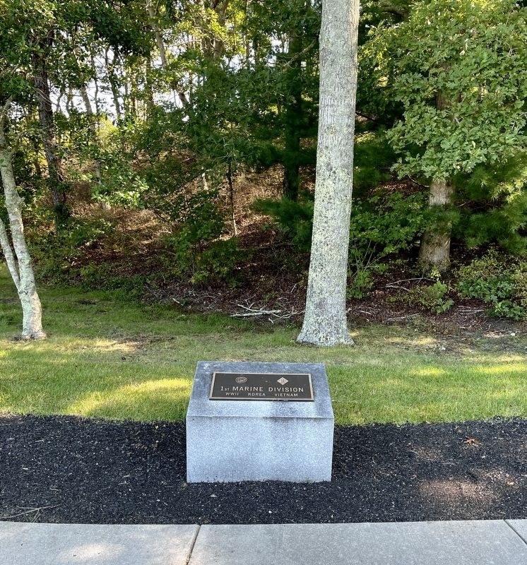 1st Marine Division Marker image. Click for more information.