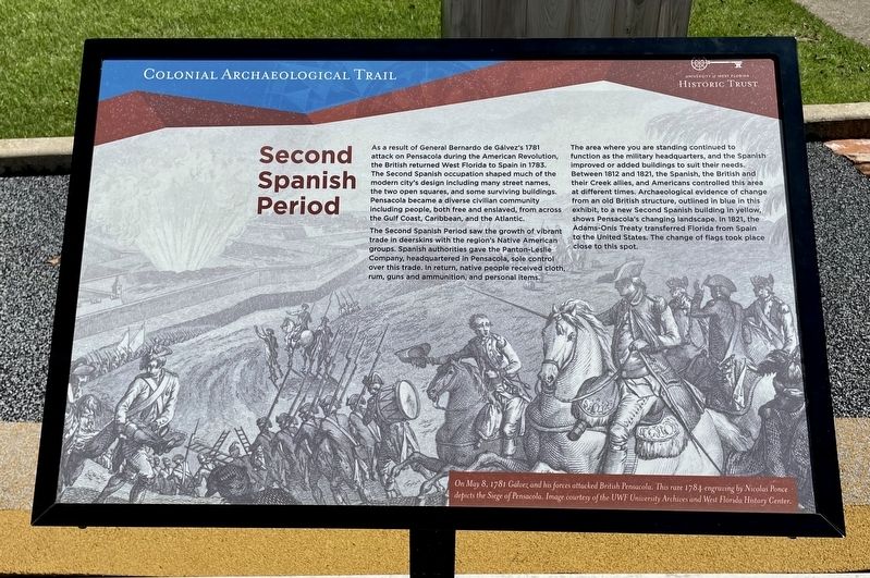 Second Spanish Period Marker image. Click for full size.