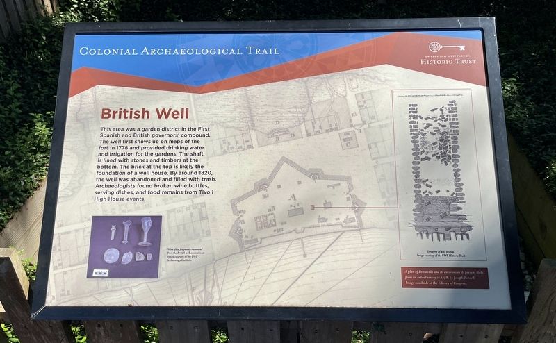 British Well Marker image. Click for full size.