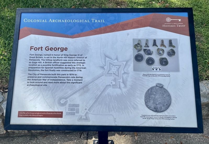 Fort George Marker image. Click for full size.