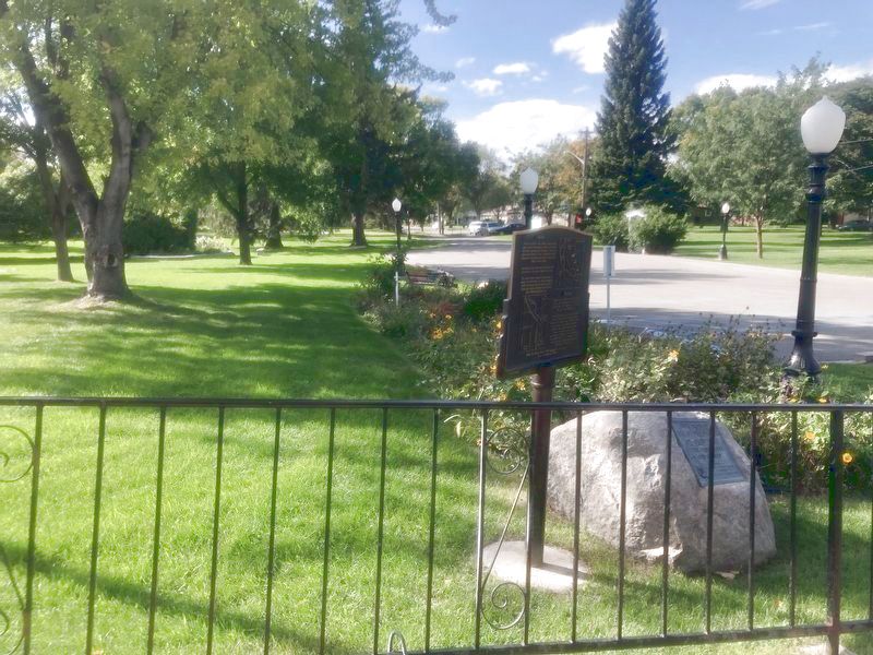 Oxcarts Marker. Click for full size. Oxcarts Marker image. Click for full size.