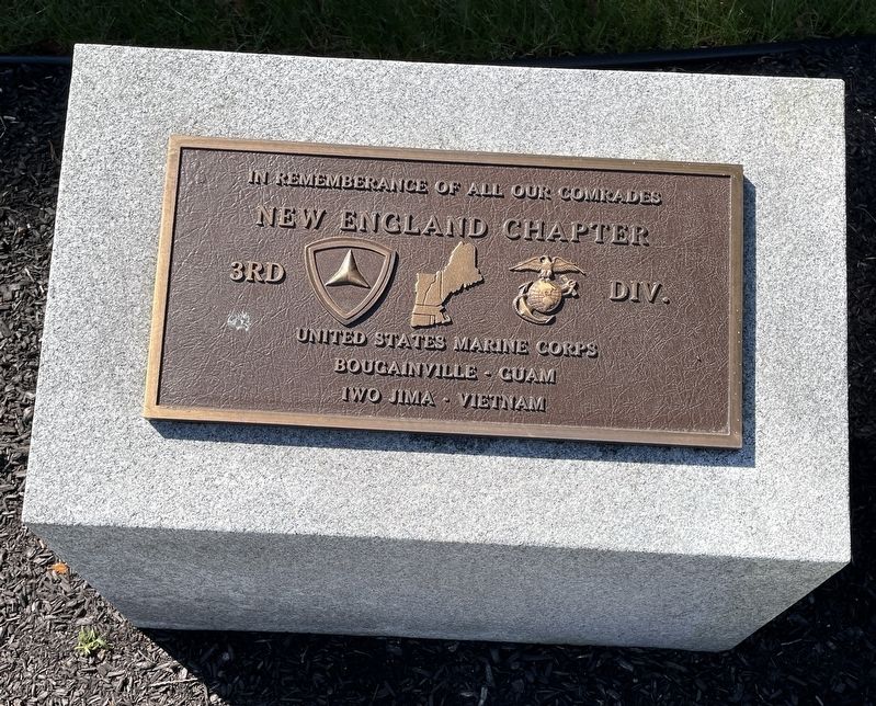 U.S. Marine Corps 3rd Division Marker image. Click for full size.