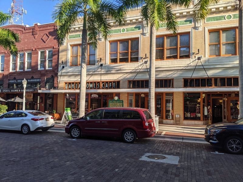 First Street, Fort Myers Marker image. Click for full size.