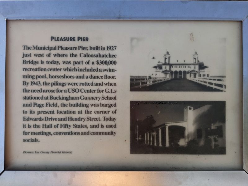 Pleasure Pier Marker image. Click for full size.