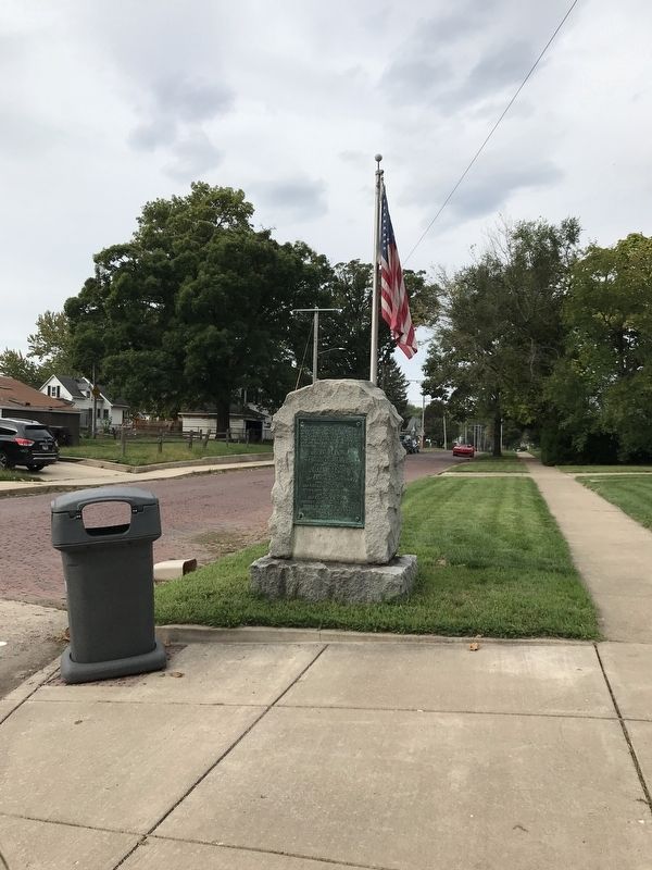 Camp Lyon Marker image. Click for full size.