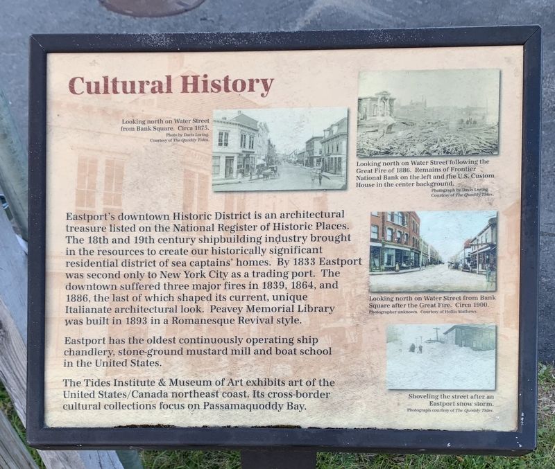 Cultural History Marker image. Click for full size.