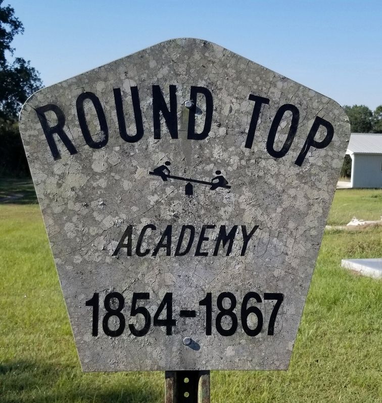 Round Top Academy Marker image. Click for full size.