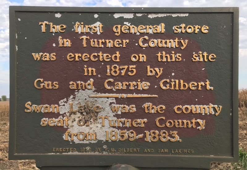 First General Store in Turner County Marker image. Click for full size.