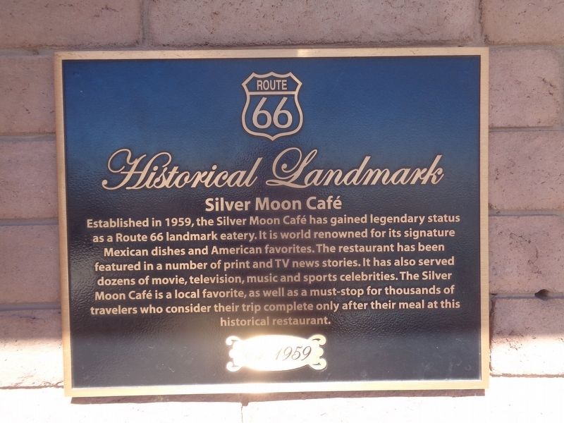 Silver Moon Caf Marker image. Click for full size.