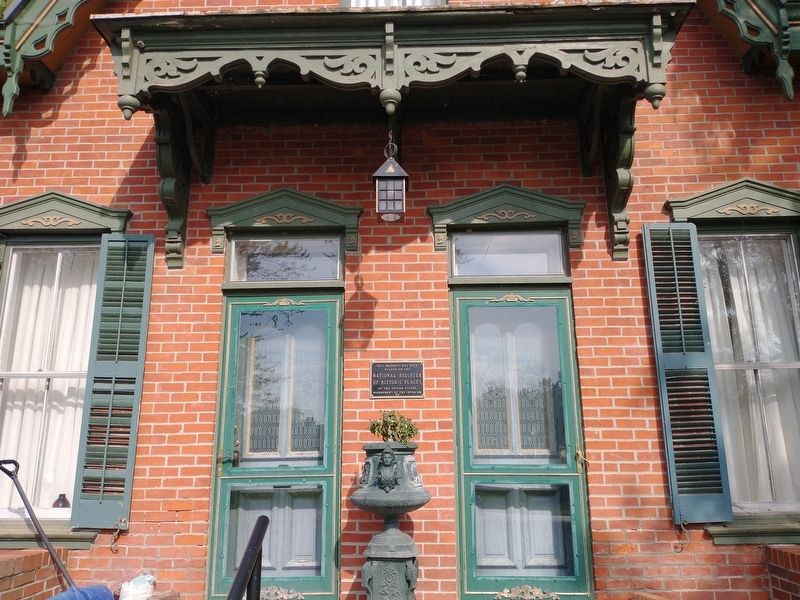 The Heeter-Russo House Marker. Click for full size. The Heeter-Russo House Marker image. Click for full size.