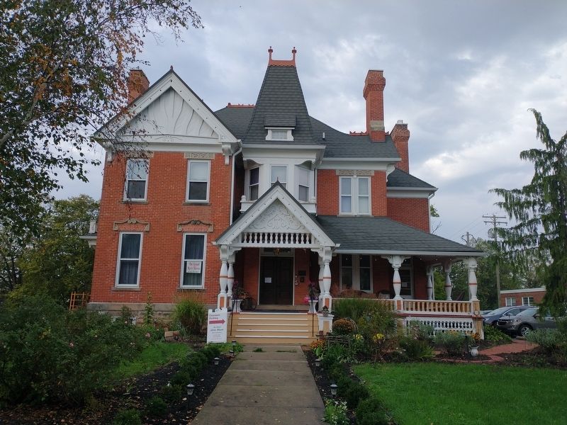 The Benjamin F. Kerr House Marker. Click for full size. The Benjamin F. Kerr House Marker image. Click for full size.