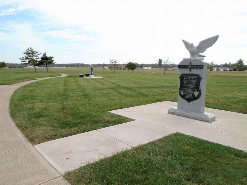United States Air Force Academy Class of 1959 Monument. Click for full size. United States Air Force Academy Class of 1959 Monument image. Click for full size.