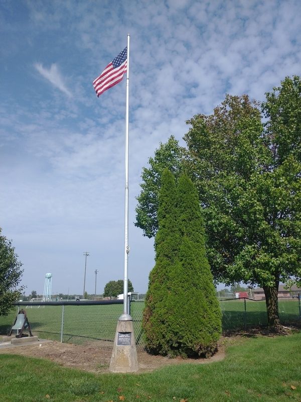 Harlan Park Veterans Memorial. Click for full size. Harlan Park Veterans Memorial image. Click for full size.